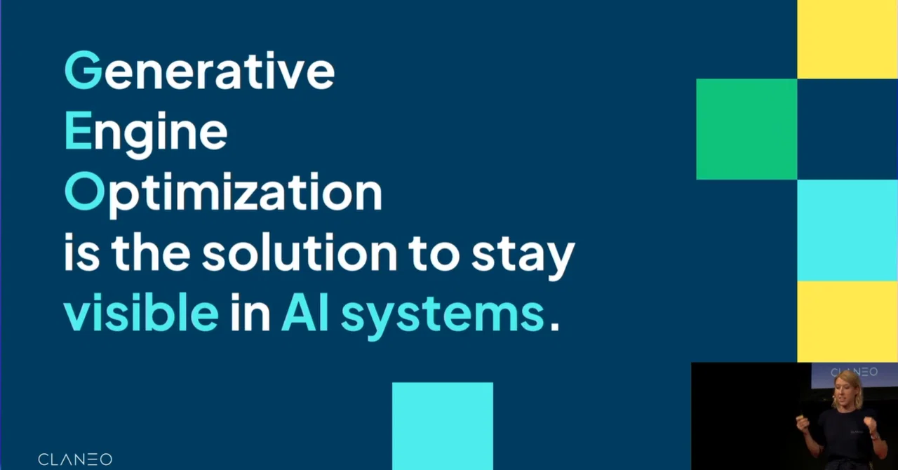 【DMEXCO2025】イベントレポート：「AI検索時代の可視性とGenerative Engine Optimization（GEO ...