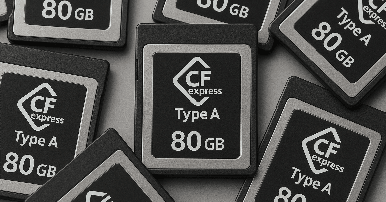 SONYのカメラ向けメモリーカード｢CFexpress Type-A｣の市場に出回って