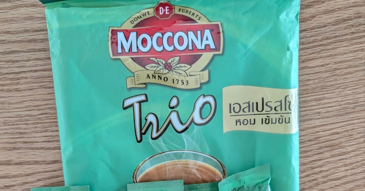 🇹🇭タイで人気なインスタントコーヒー買ってみる⁉️Moccona Trio