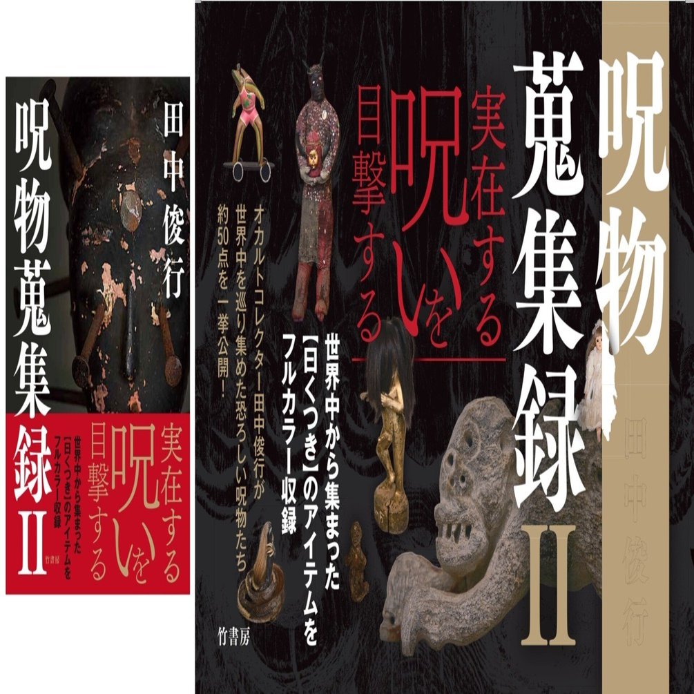 世界中から集まった【曰くつき】のアイテムをフルカラー収録『呪物蒐集