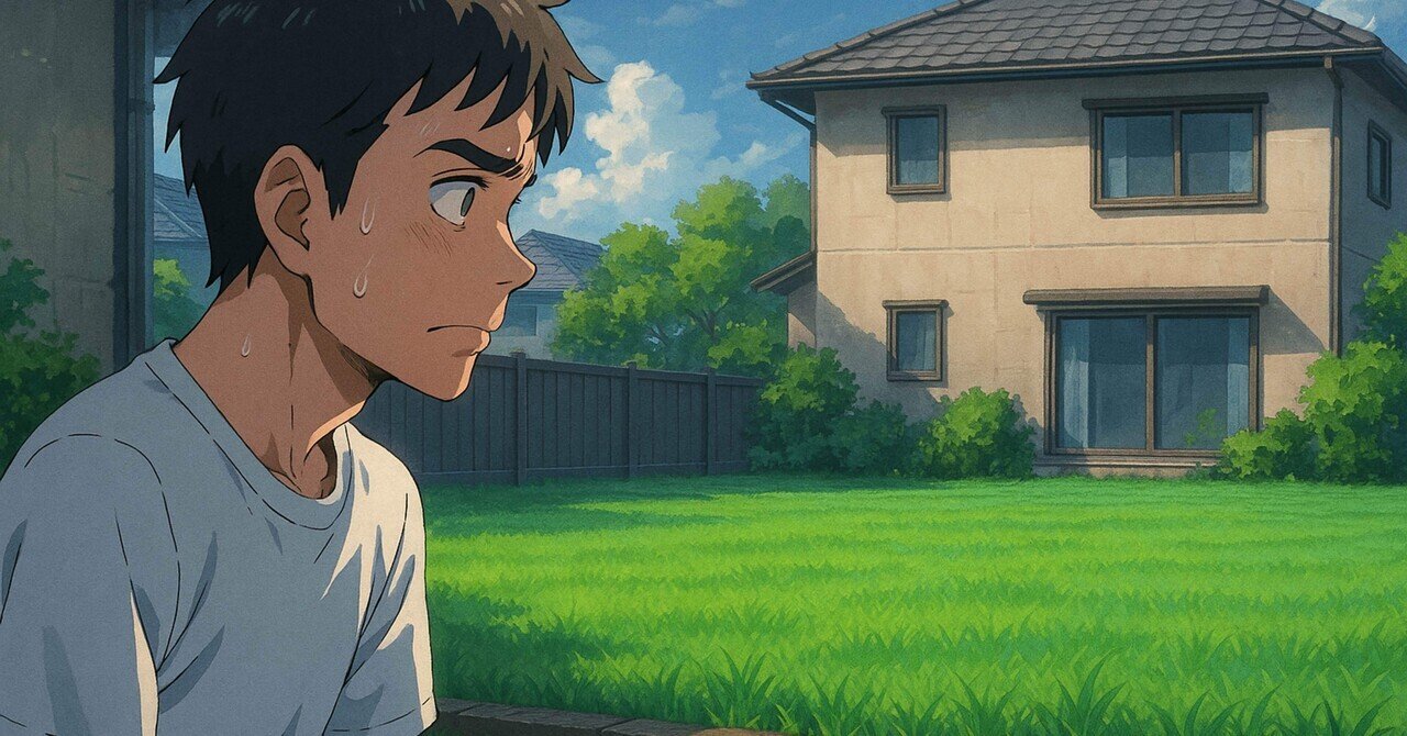 隣の芝生はやっぱり青い。でも隣から見たうちの芝生も青いのかも