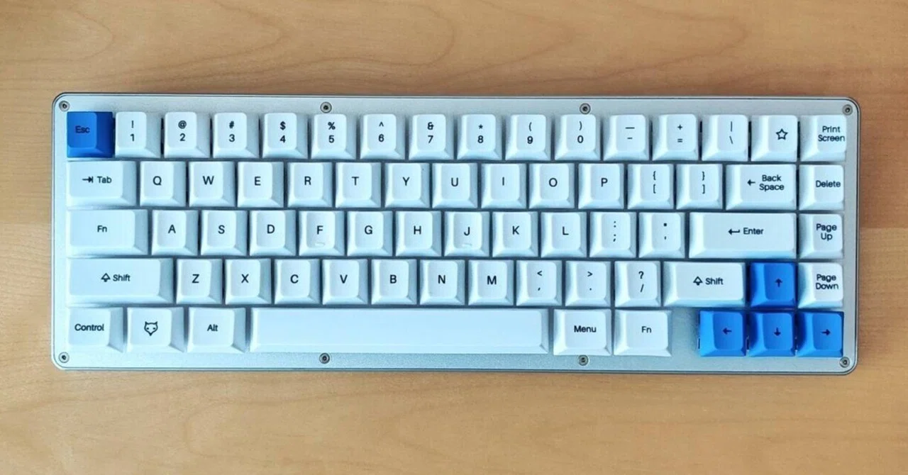 Input Club WhiteFox メカニカルキーボード Ariaレイアウト のう、WhiteFox。眠れや……｜taox