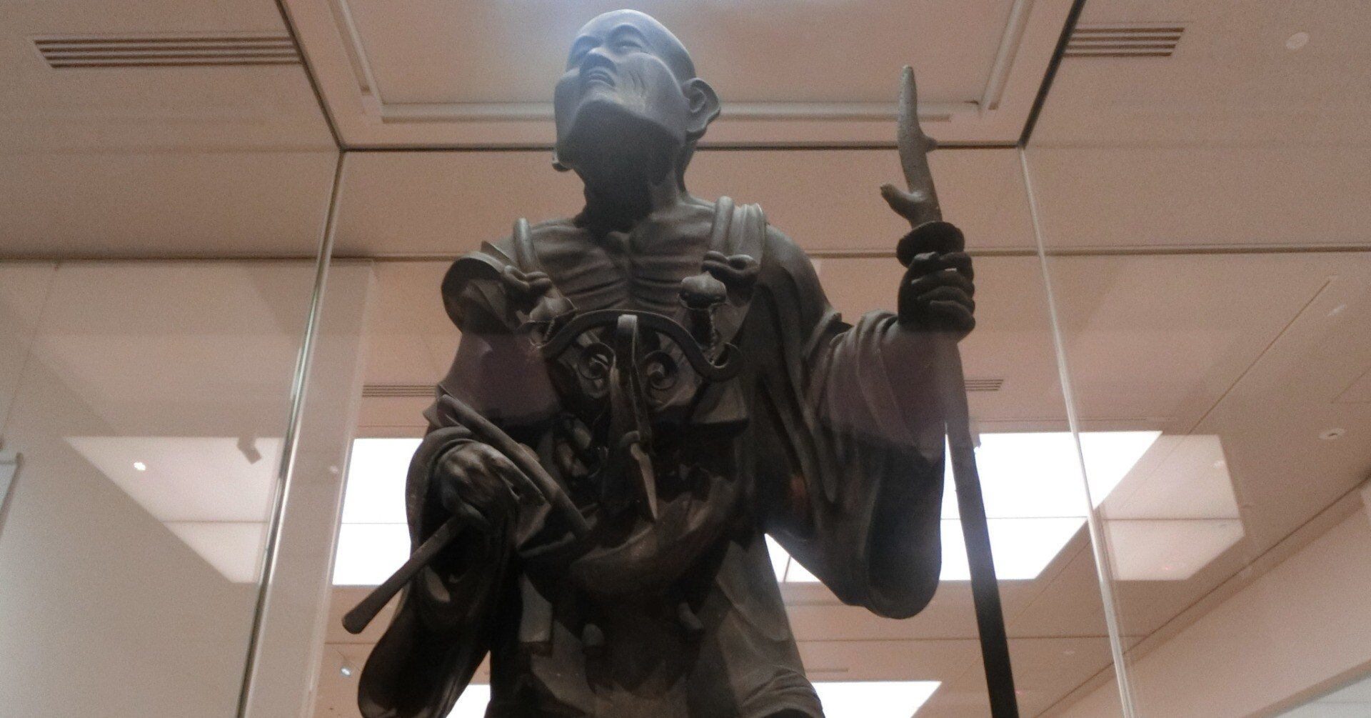 空也上人立像一本釣り『おさんぽ展 空也上人から谷口ジローまで』滋賀