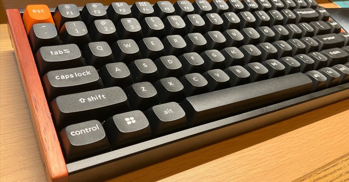 Keychron K2 Maxスペシャルエディション ウッド＆静音赤軸キーボード