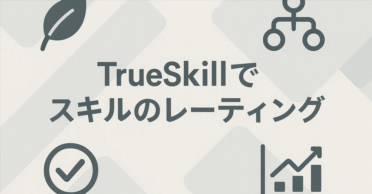 TrueSkillでスキルのレーティング｜株式会社United Code