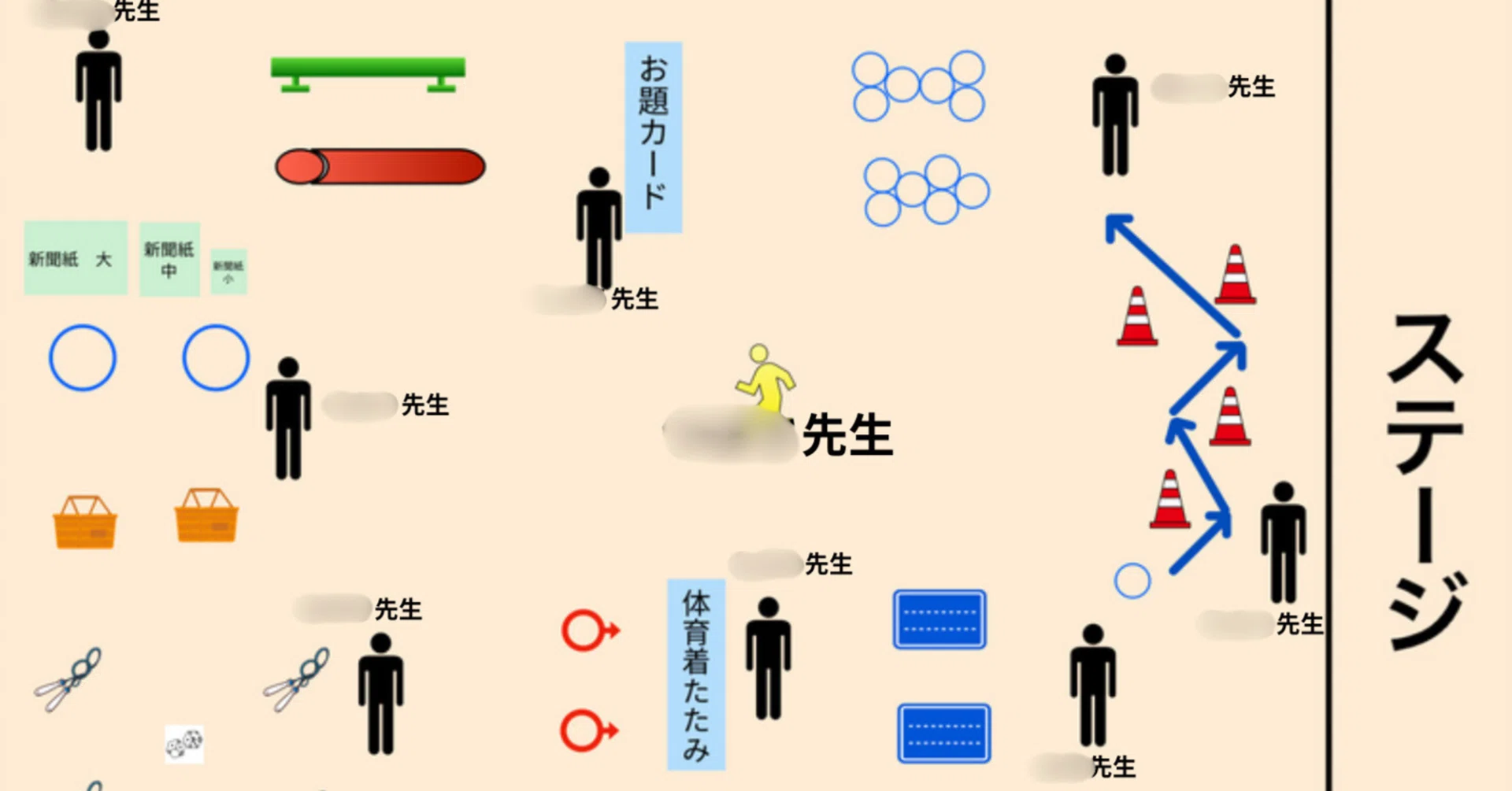 第10回は「サーキットトレーニングver.2！」で全体自立活動