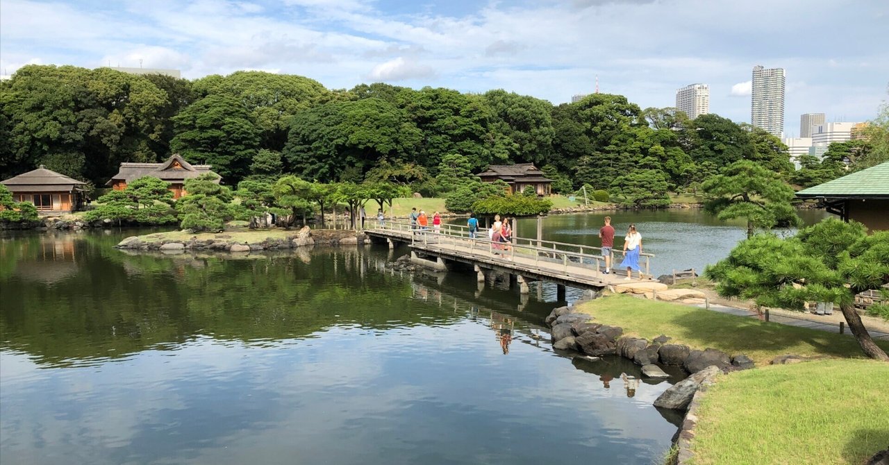 浜離宮恩賜庭園をゆるく散歩してきました｜ラスク