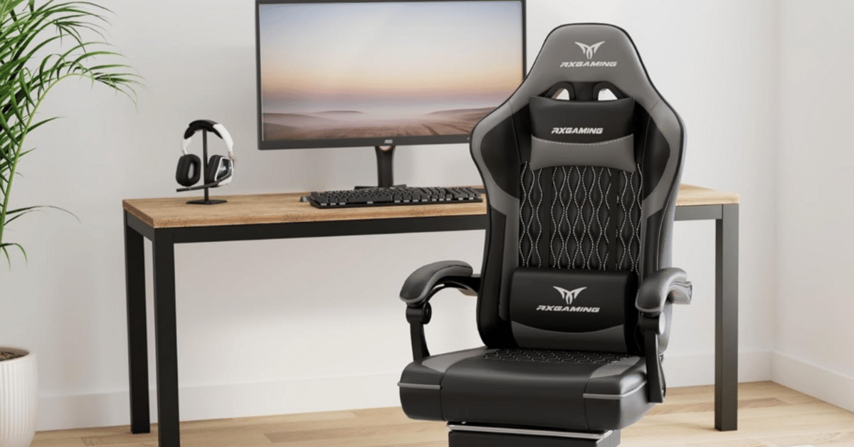快適ワーク＆プレイ】RXGAMING ゲーミングチェア オフィスチェア