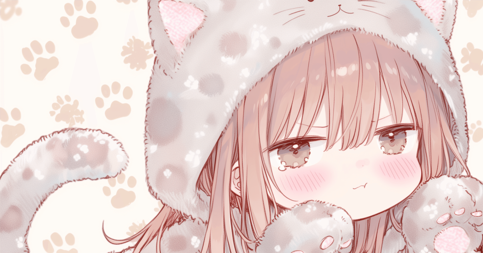 つぶやきAIイラストギャラリー|激カワ！ふてくされにゃんこがーる