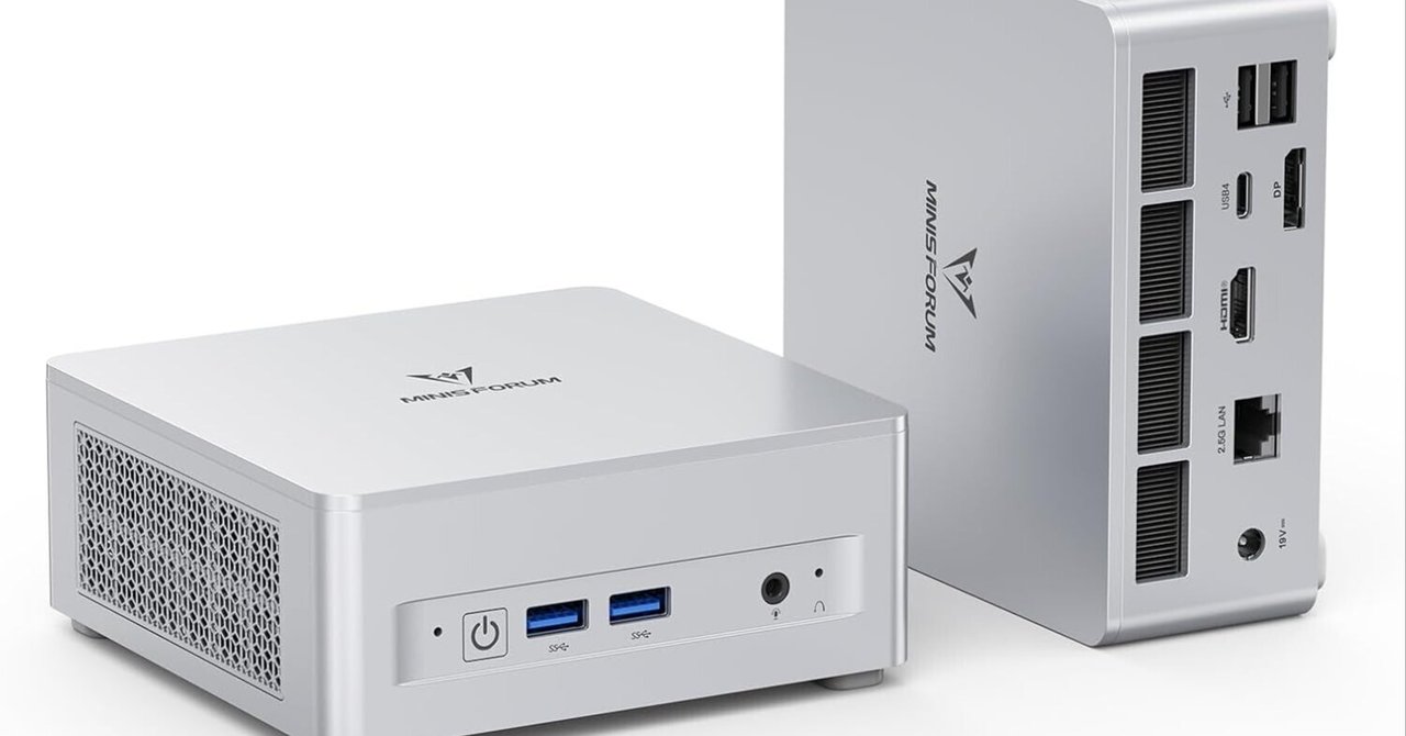 MINISFORUM UM870 Slim ミニPC 32GB / 1TB Amazon.com: MINISFORUM Mini PC UM870 Slim,AMD Ryzen 7 8745H