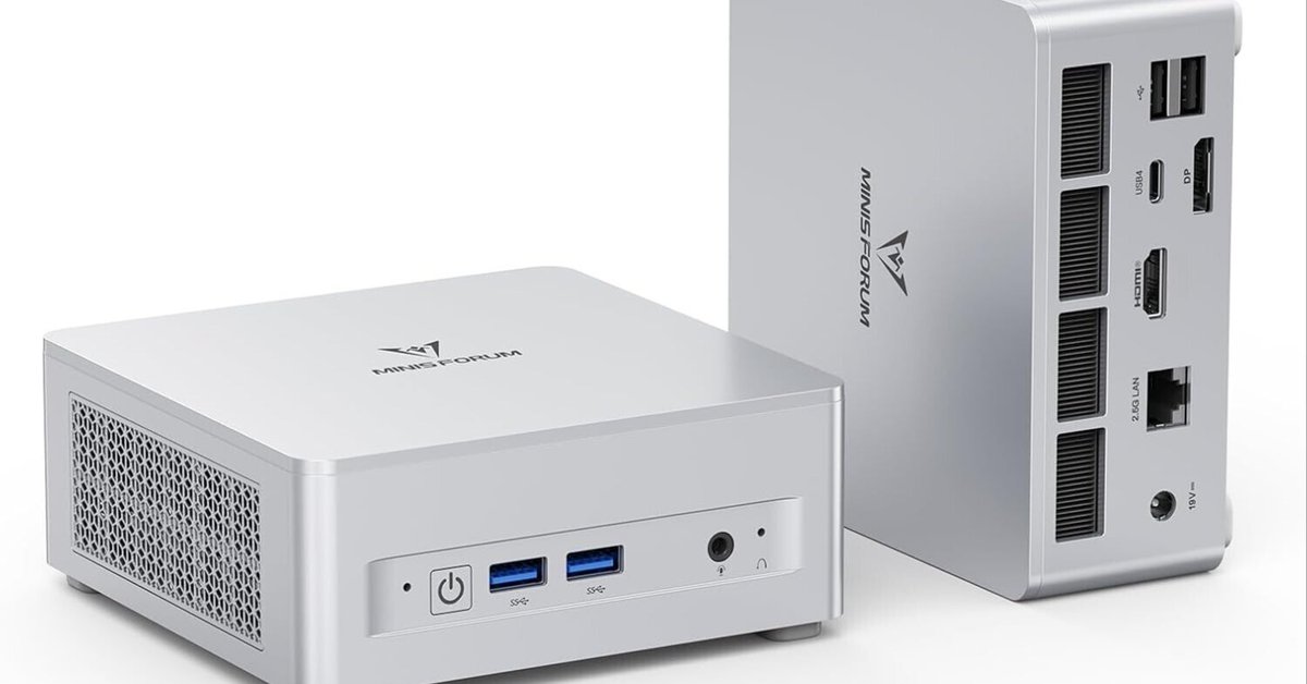 MINISFORUM UM870 Slim徹底レビュー｜Ryzen 7 8745H×32GB DDR5が