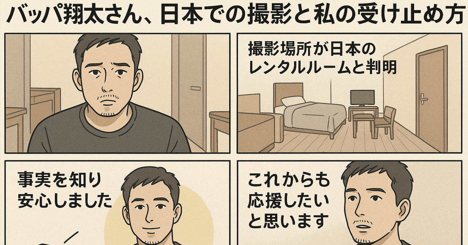 しょうた バッパー翔太さん、日本での撮影と私の受け止め方｜中川昌彦