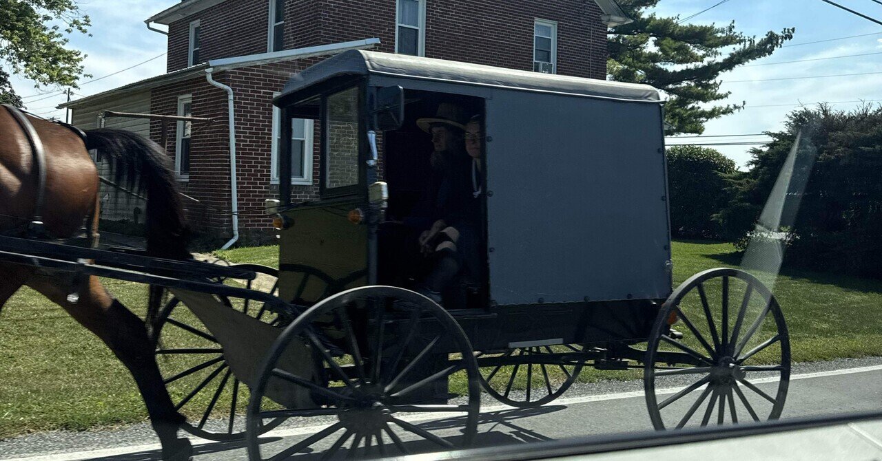 ペンシルバニア旅】現代文明を拒否した暮らしをするアーミッシュ村へ