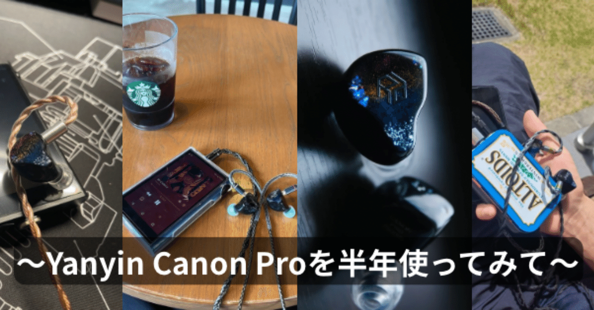 イヤホン Yanyin Canon Pro Yanyin Canon Pro」 マニアに大人気のシリーズが6BA+1DD構成に
