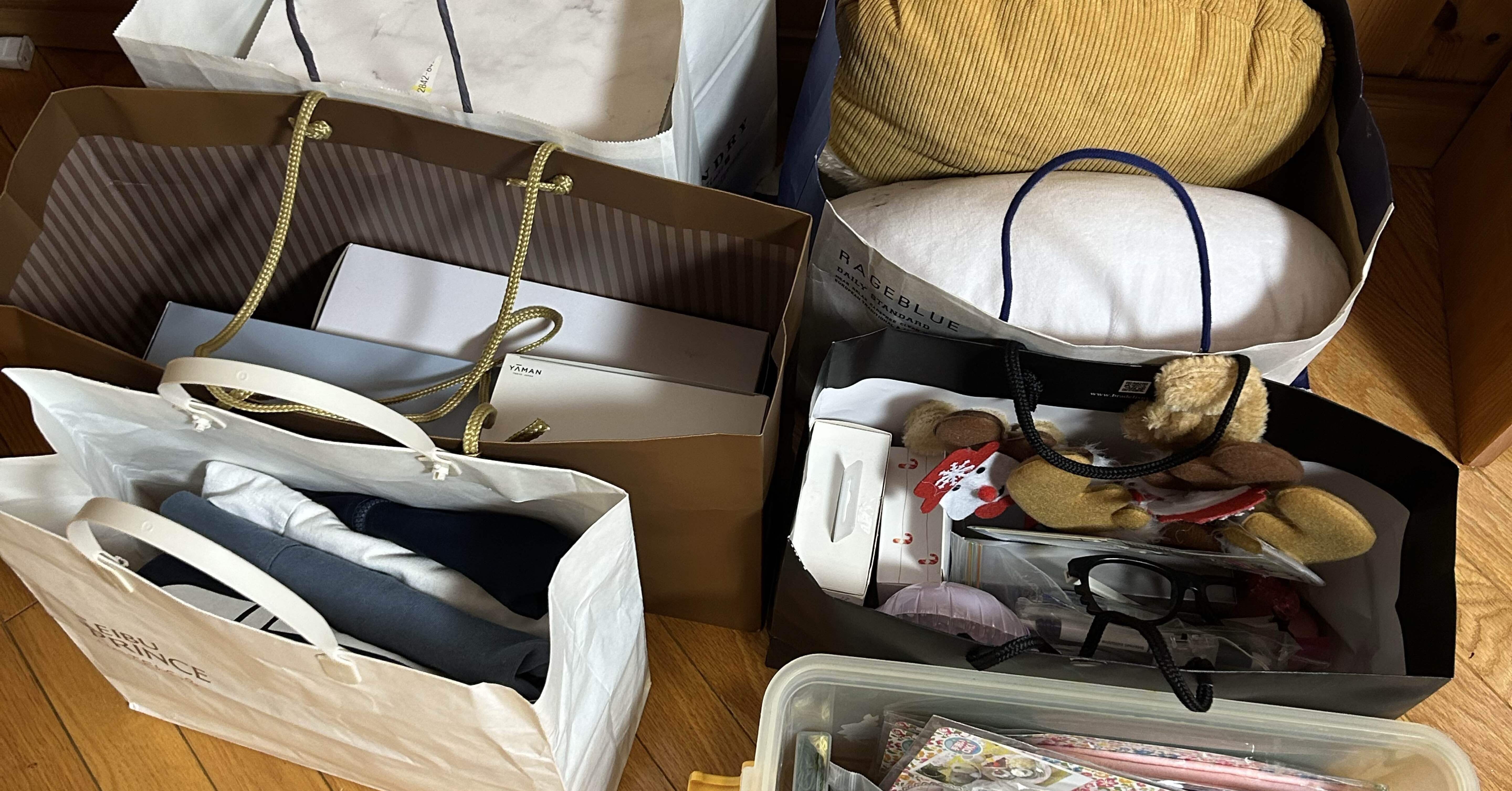 断捨離様　３点セット 断捨離DAY！エコリング＆セカストでどんどん手放す｜断捨離ログ#4｜み