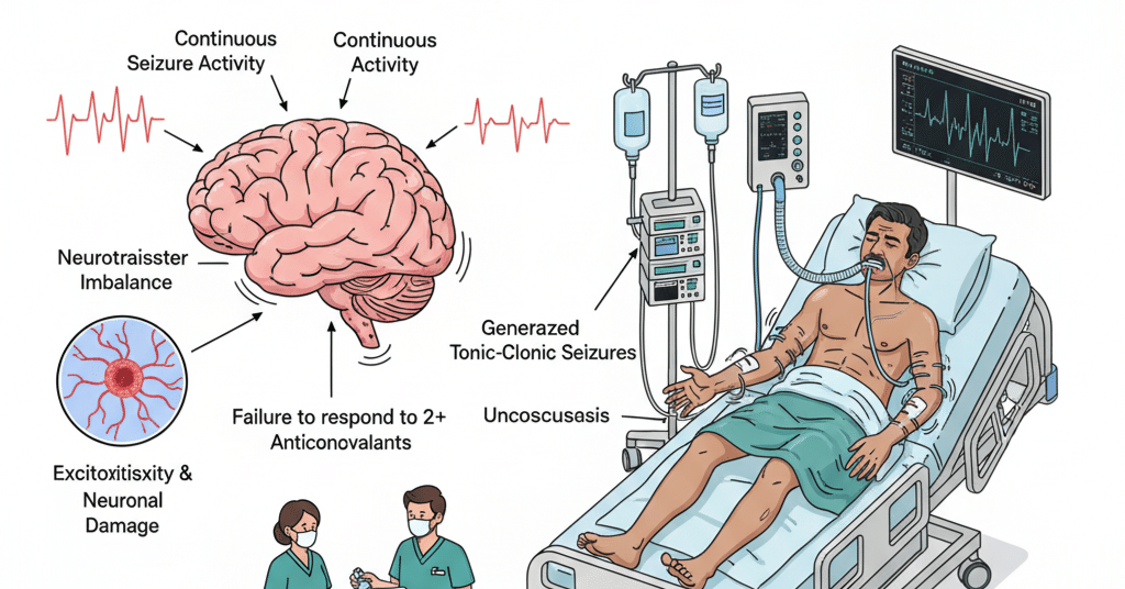 難治性てんかん重積 NORSE:new-onset of refractory status