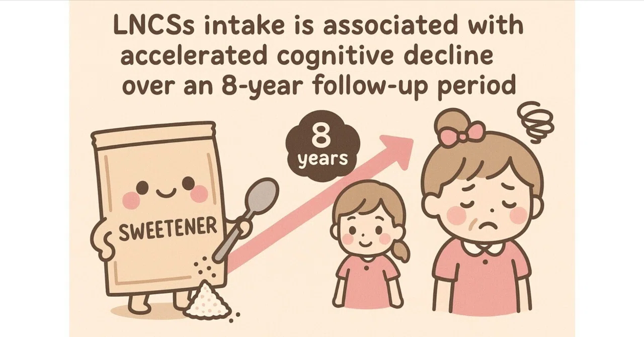 Low- and No-Calorie Sweetener (LNCS) Use and Risk of Cognitive Decline ...