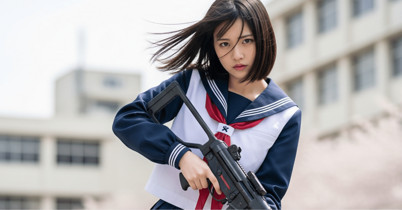 セーラー服と機関銃｜たざわやすたけ