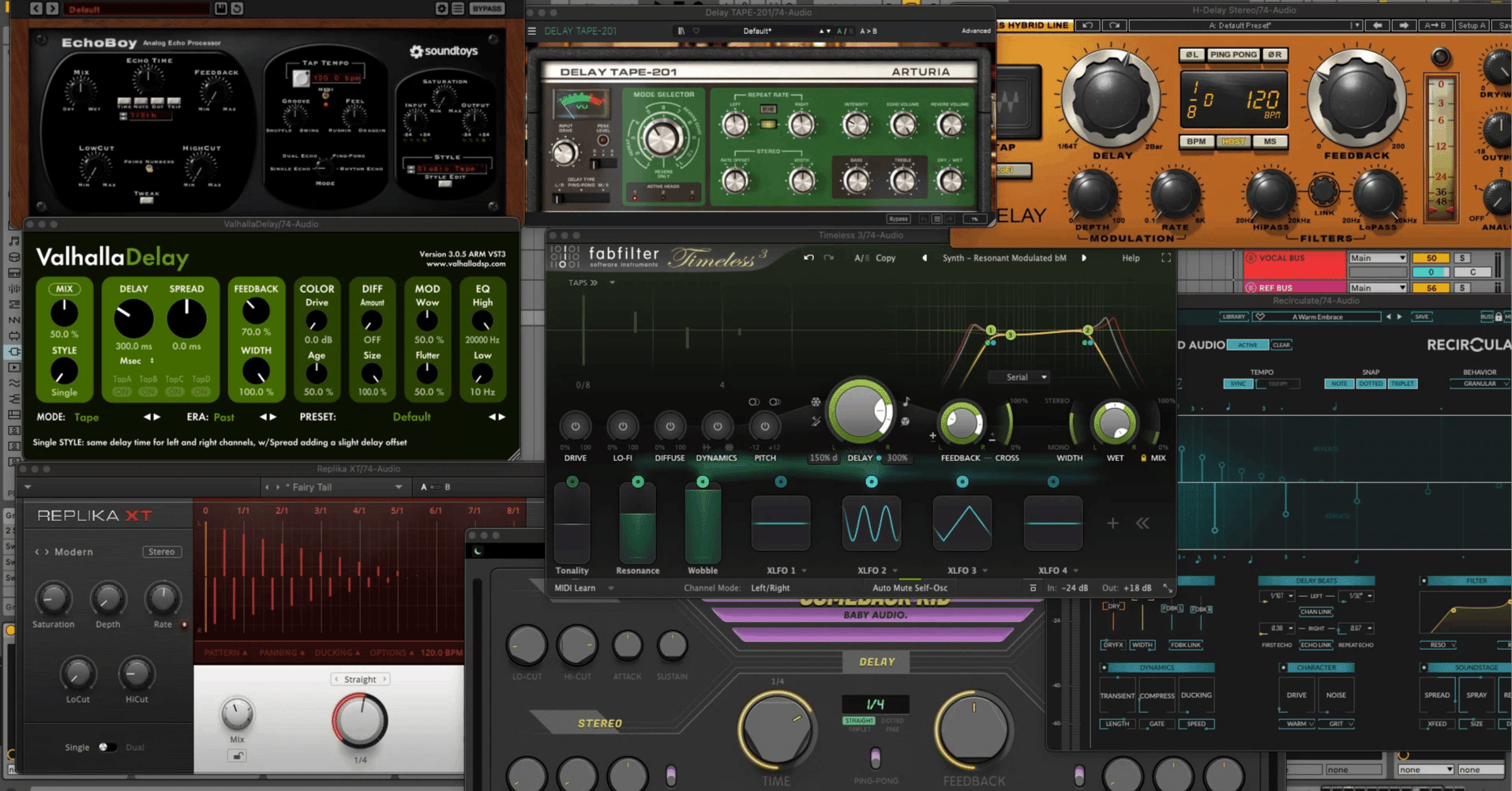 モジュレーションディレイ AES106 StellaFloatingDream