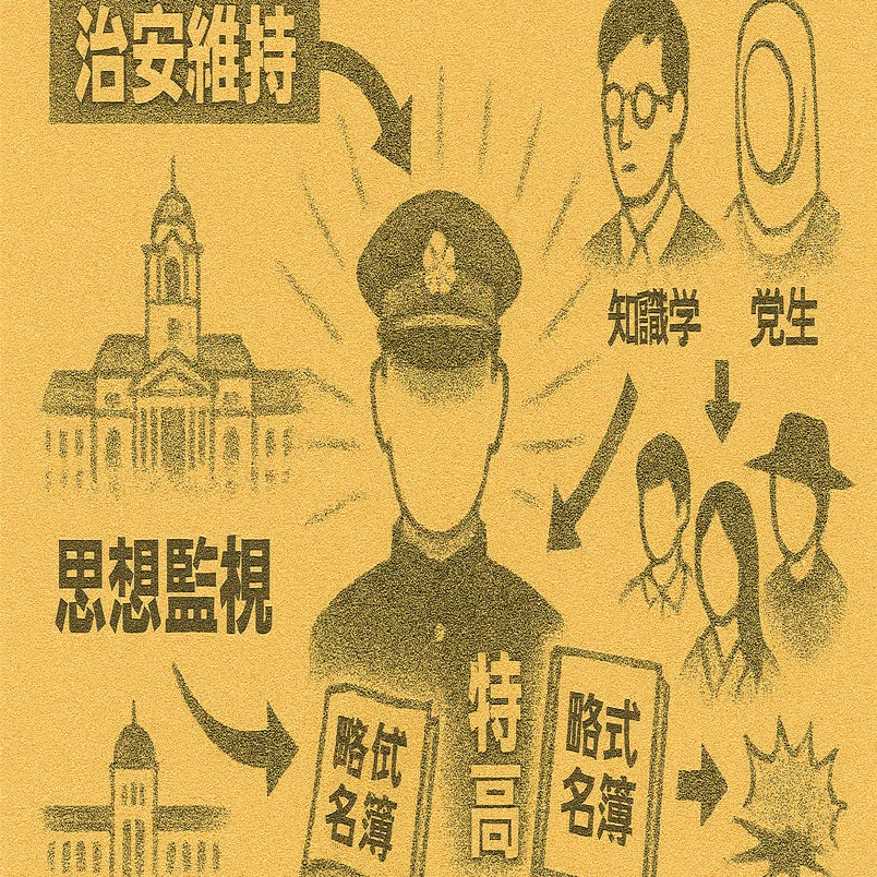 台湾の特高警察☑｜まげ店長