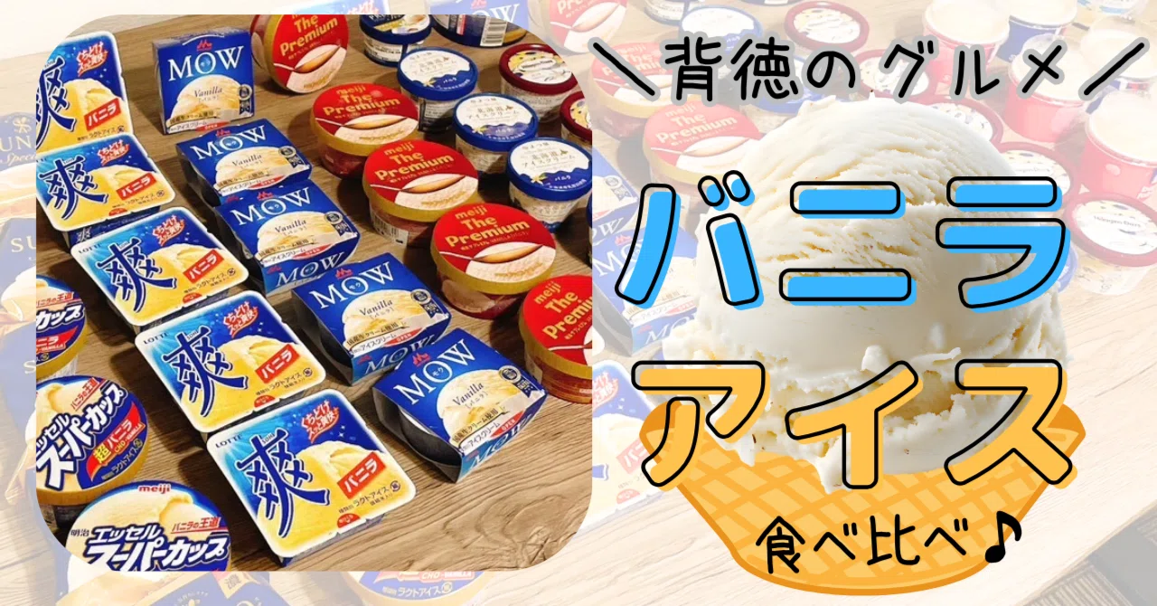 Guilty Pleasure Gourmet] Vanilla Ice Cream Taste Test! ~Vol. 48 