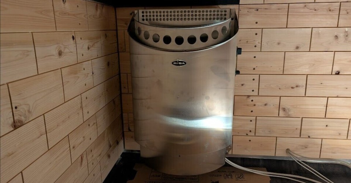 【Taro】電気サウナストーブ サウナストーブ（電気）の取付方法｜ヤマタツ