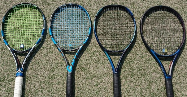ガットが切れてます 切れる原因はガットじゃない？】ラケットの特性から来るものかも