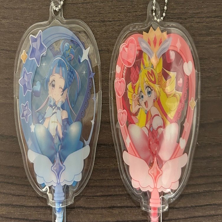 うちわ型応援クリアカード、ジャストフィットで賞！｜Mikoto