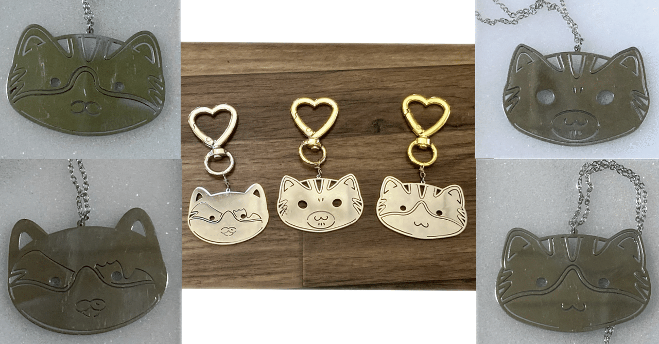 みけとらぴー&にゃーにゃのカスタマイズアクセサリー｜ෆもふෆ