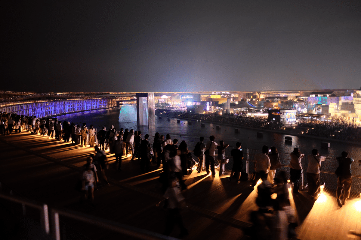 大阪・関西万博｜FUJIFILM X-T1とX70で撮る万博（夜の部