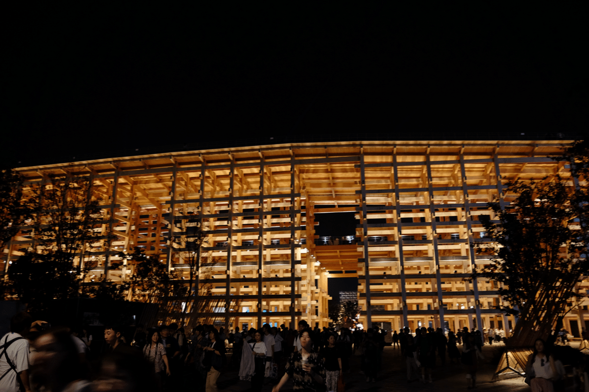 大阪・関西万博｜FUJIFILM X-T1とX70で撮る万博（夜の部）｜butchmisao