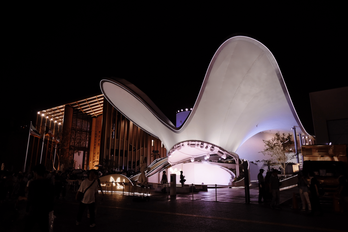 大阪・関西万博｜FUJIFILM X-T1とX70で撮る万博（夜の部）｜butchmisao