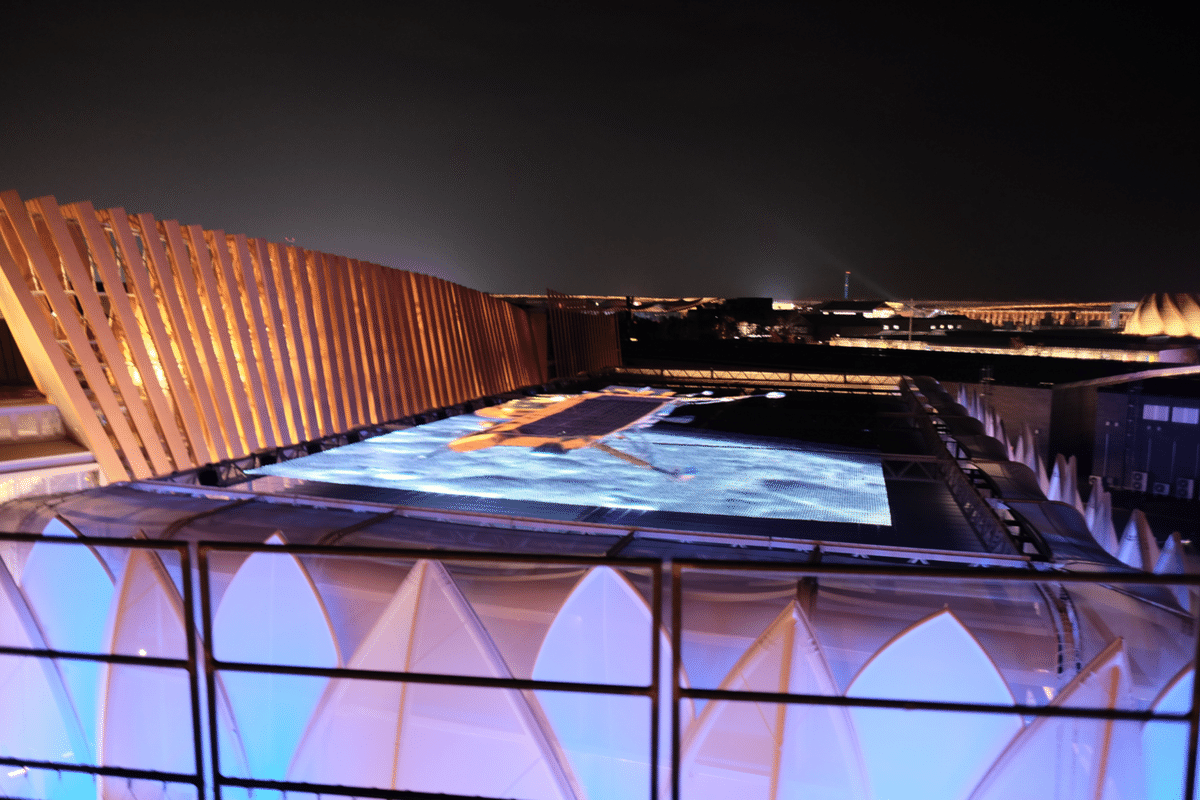 フジカラー 万博 撮影ガイド 大阪・関西万博｜FUJIFILM X-T1とX70で撮る万博（夜の部）｜butchmisao