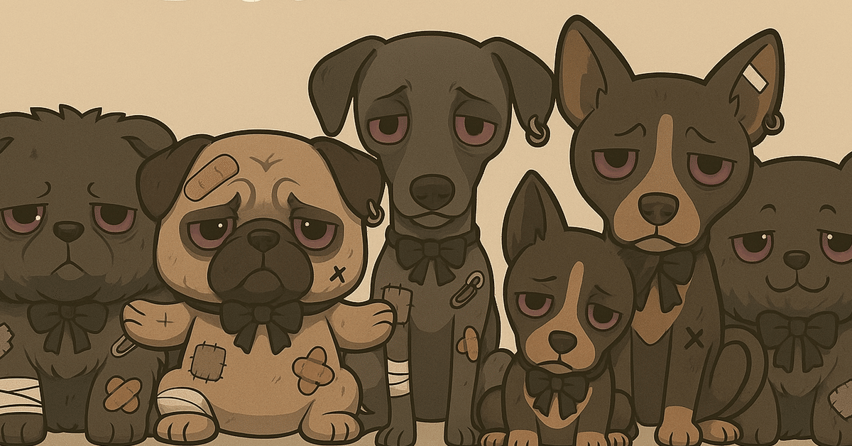 犬の日キャンペーンの新作LINEスタンプをリリースしました