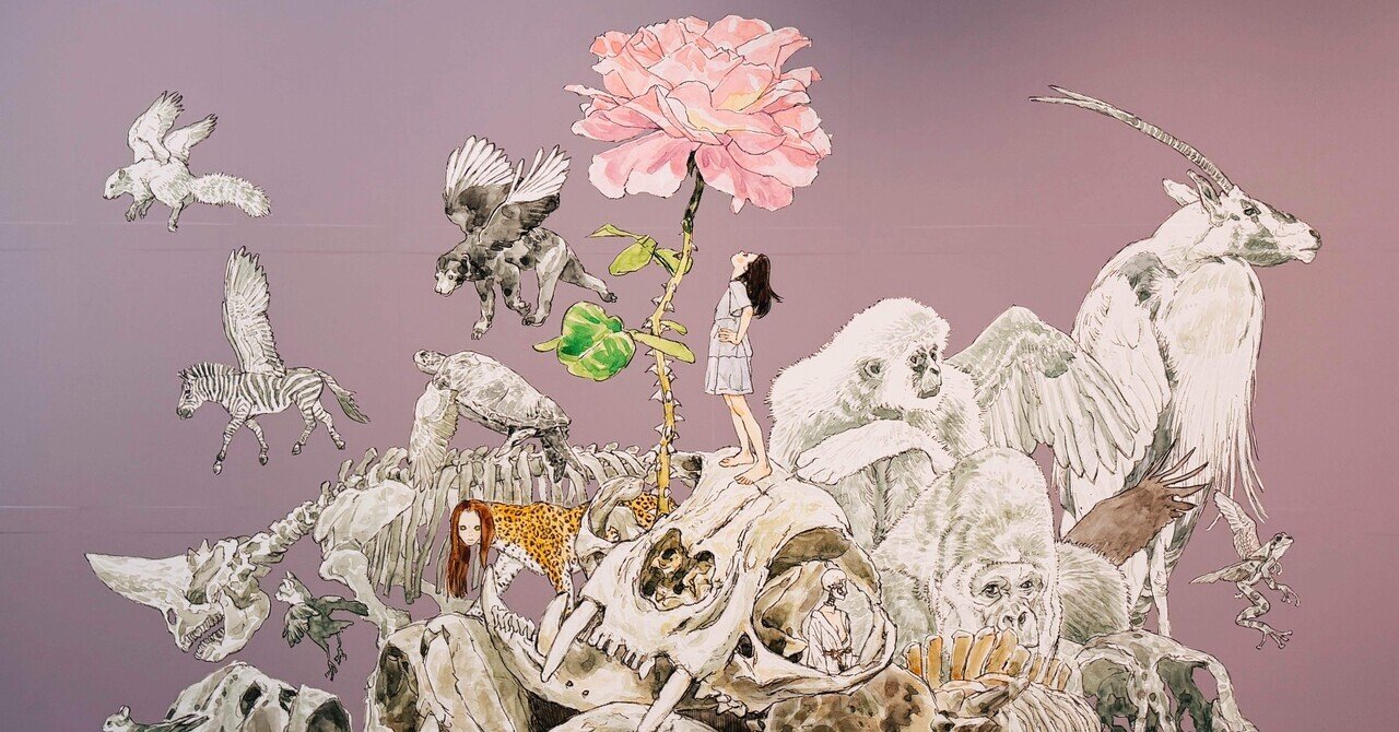 本日限定7/14❗️ハンドメイド　芸術祭入賞作品・薔薇ペイント&クレーアートの人形 国際芸術祭「あいち2025」灰と薔薇のあいまに、へ行ってきた。｜wzd