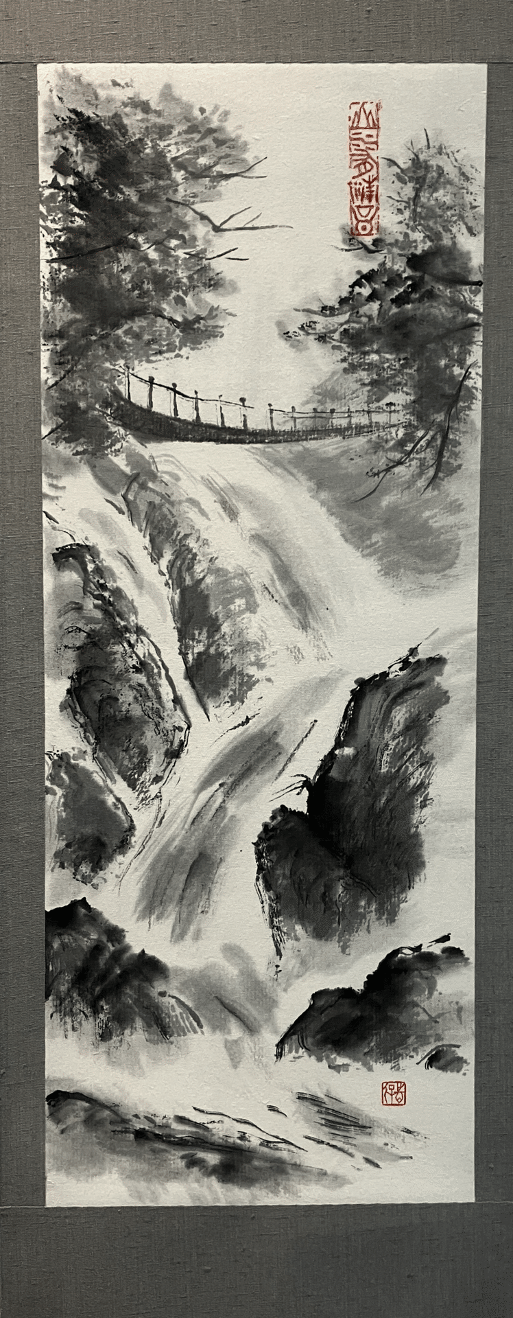 山水有清音 水墨画｜shiho