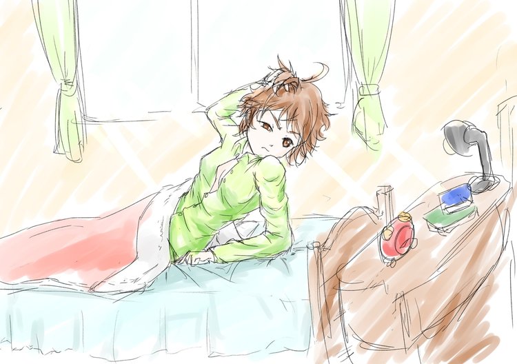 イラスト 寝起き ふもふも Note