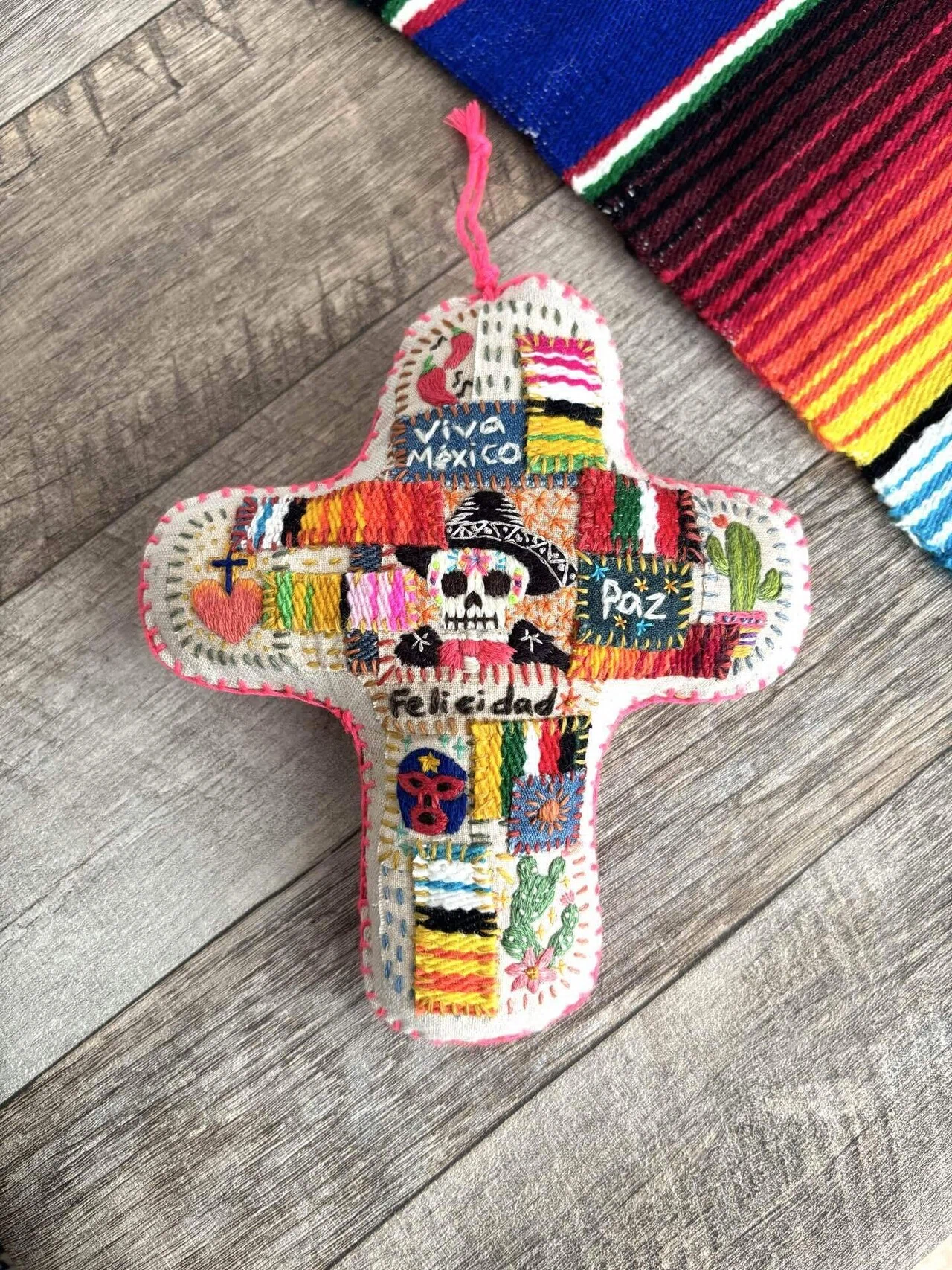 メキシカンクロス2つお作りします ひと針ずつ紡ぐメキシカンクロス｜Nanairo holiday