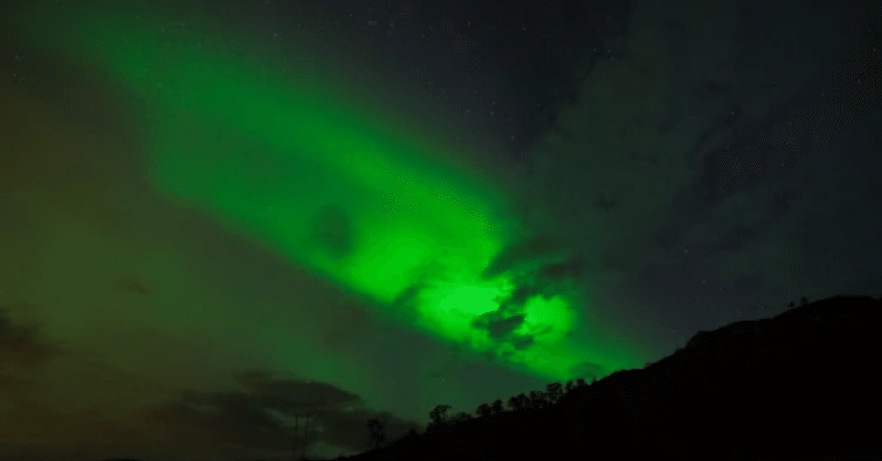 トロムソでオーロラ｜タカシ