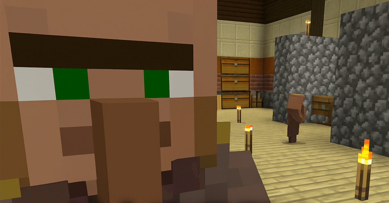 村人交易所の司書さんを地下3階へ【マイクラ統合版】｜おまつセブン