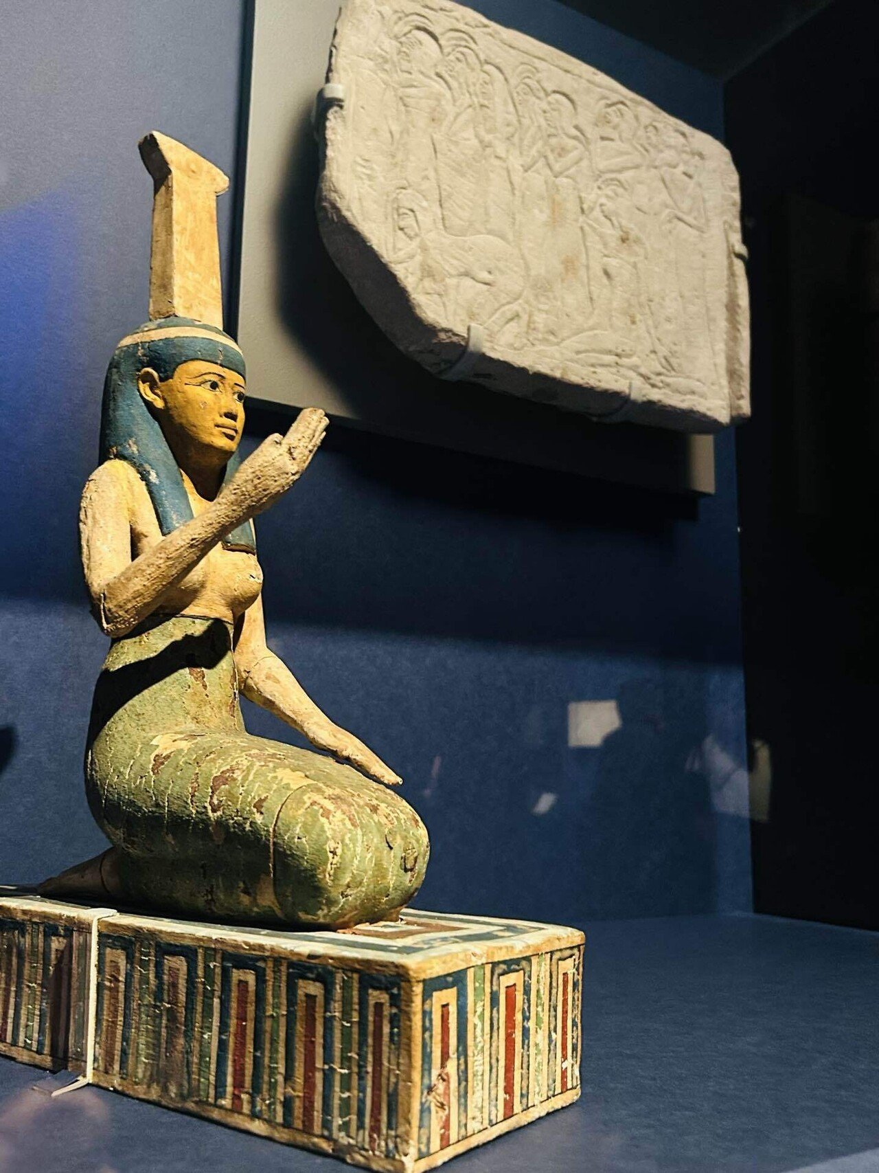 古代エジプト展、ゆっくりコレクションをみたかったけど人が集まるのは