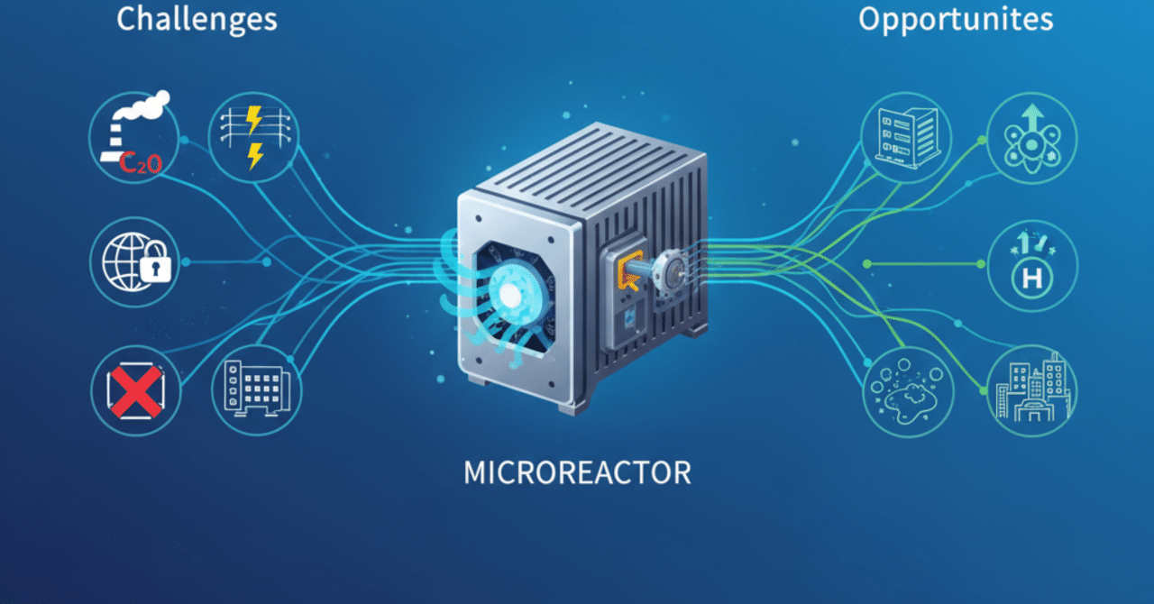 脱炭素・AI時代を担う「マイクロ炉」の真価と課題：小型化がもたらす革新的応用（データセンター・水素製造）｜tagtag