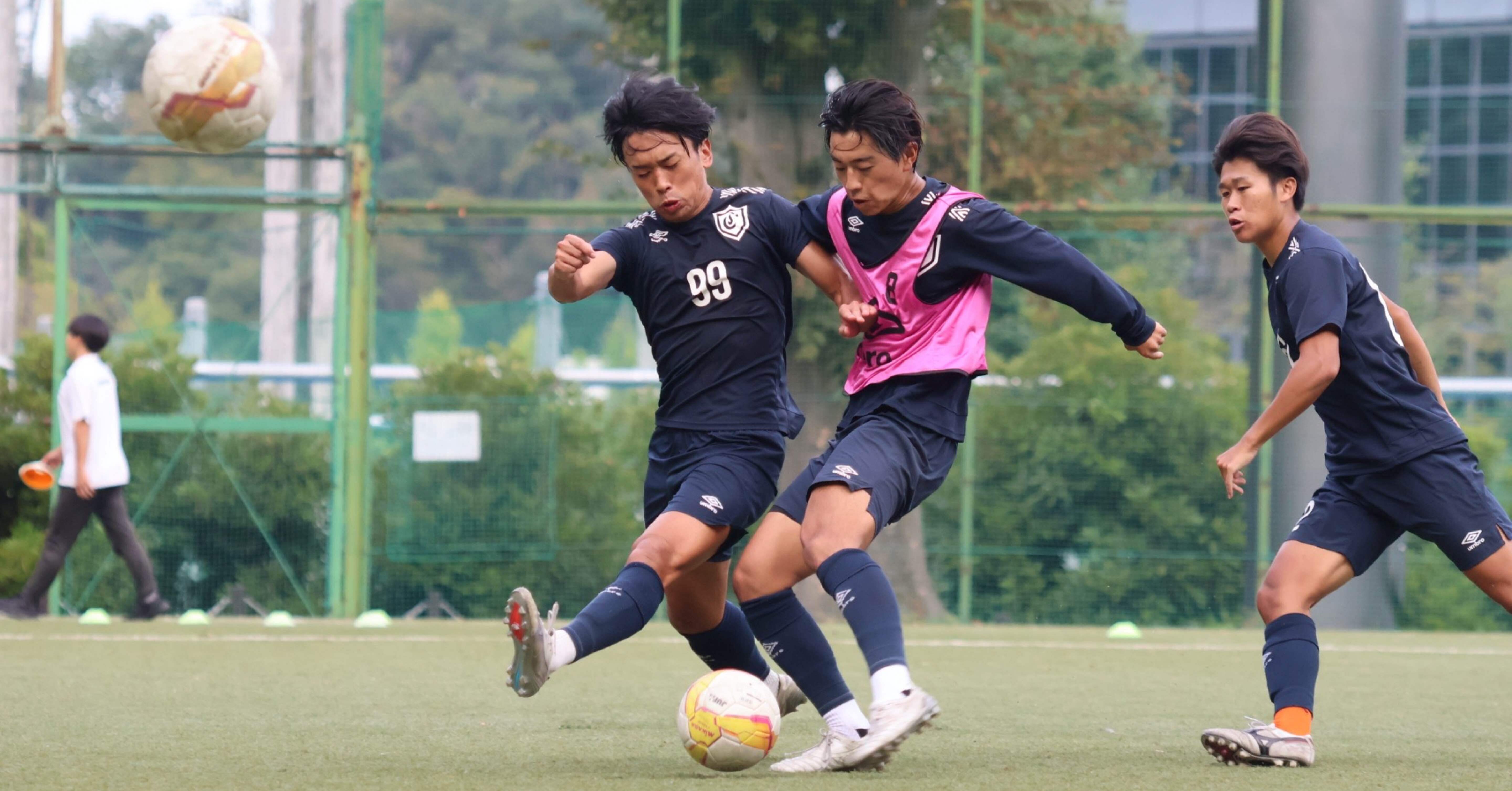 中央大学練習 🔵9/23 練習風景 (B2)｜中央大学学友会サッカー部[公式]