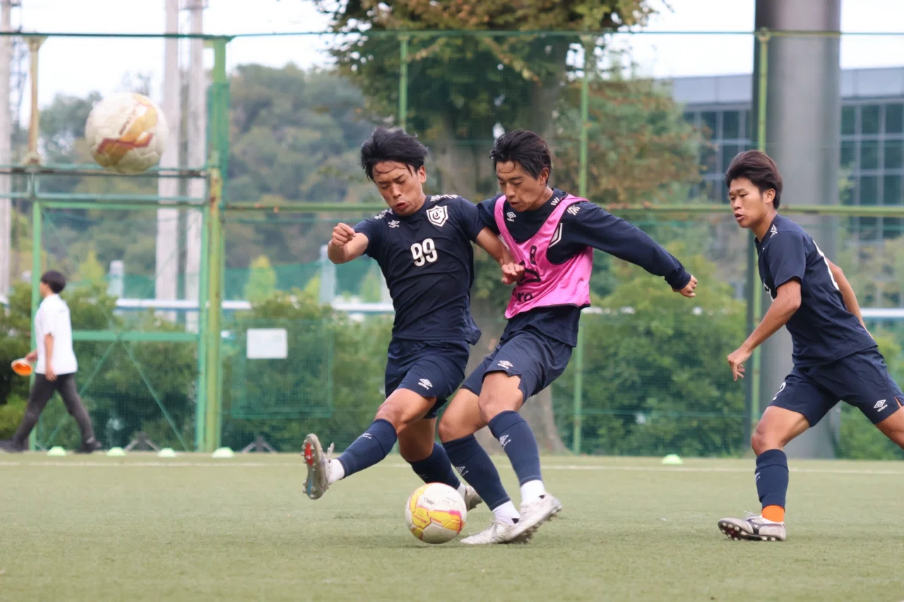 中央大学練習 🔵9/23 練習風景 (B2)｜中央大学学友会サッカー部[公式]