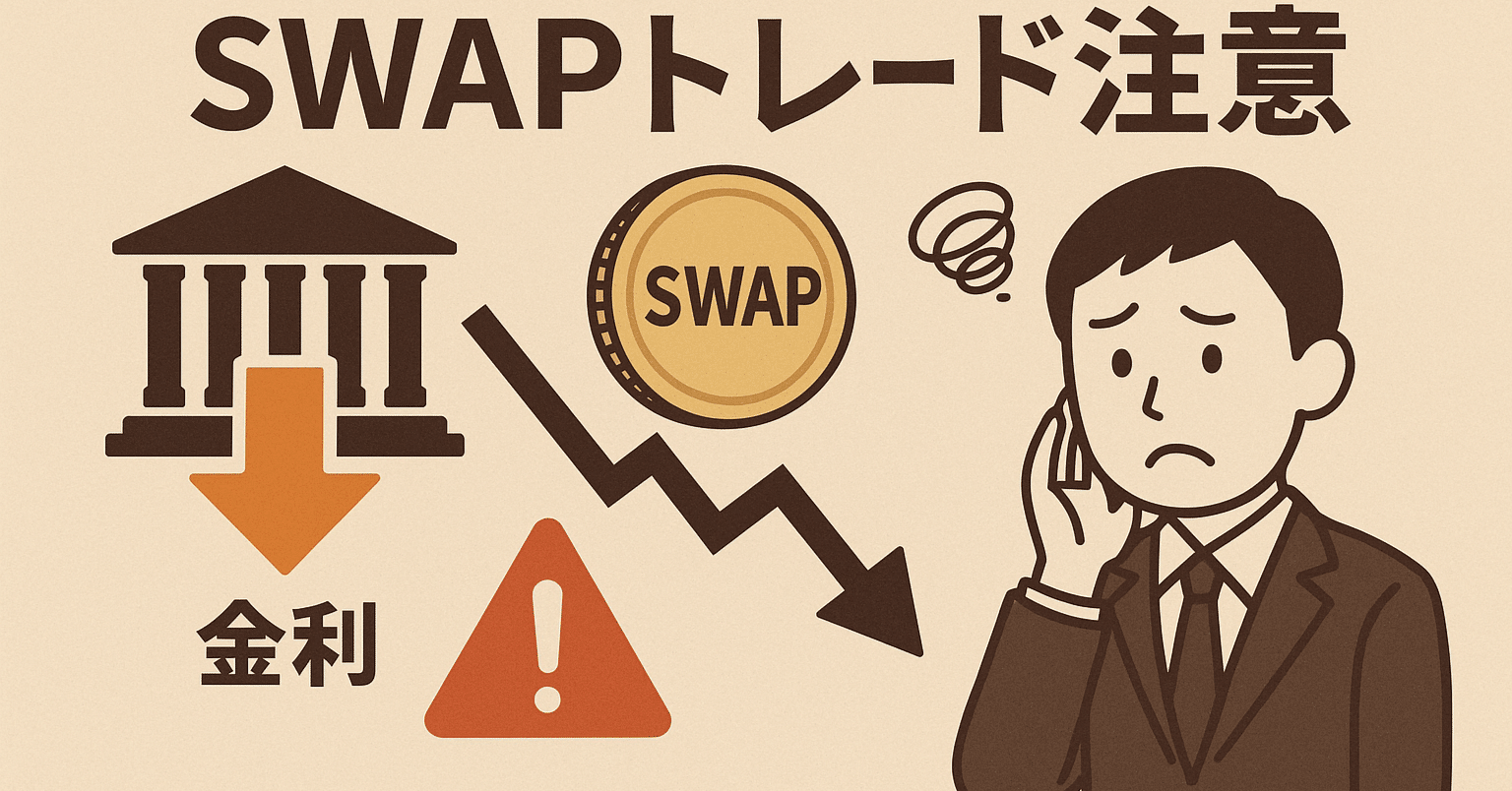 2025年後半はSWAP狙いのトレードは要注意｜初心者向け投資(FX)講座@wave