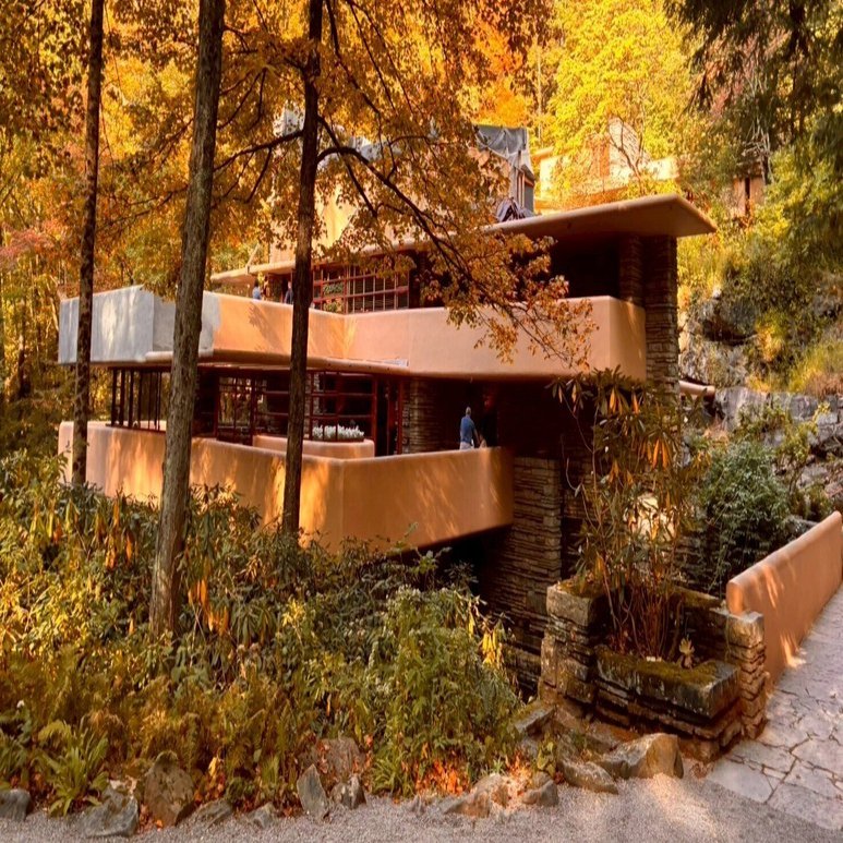 フランクロイドライト建築探訪の旅 落水荘inピッツバーグ｜キャンティ