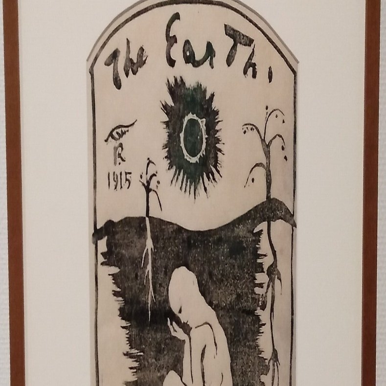 珍しい！岸田劉生「素描（インク画）」を初めて見ました！東京国立近代