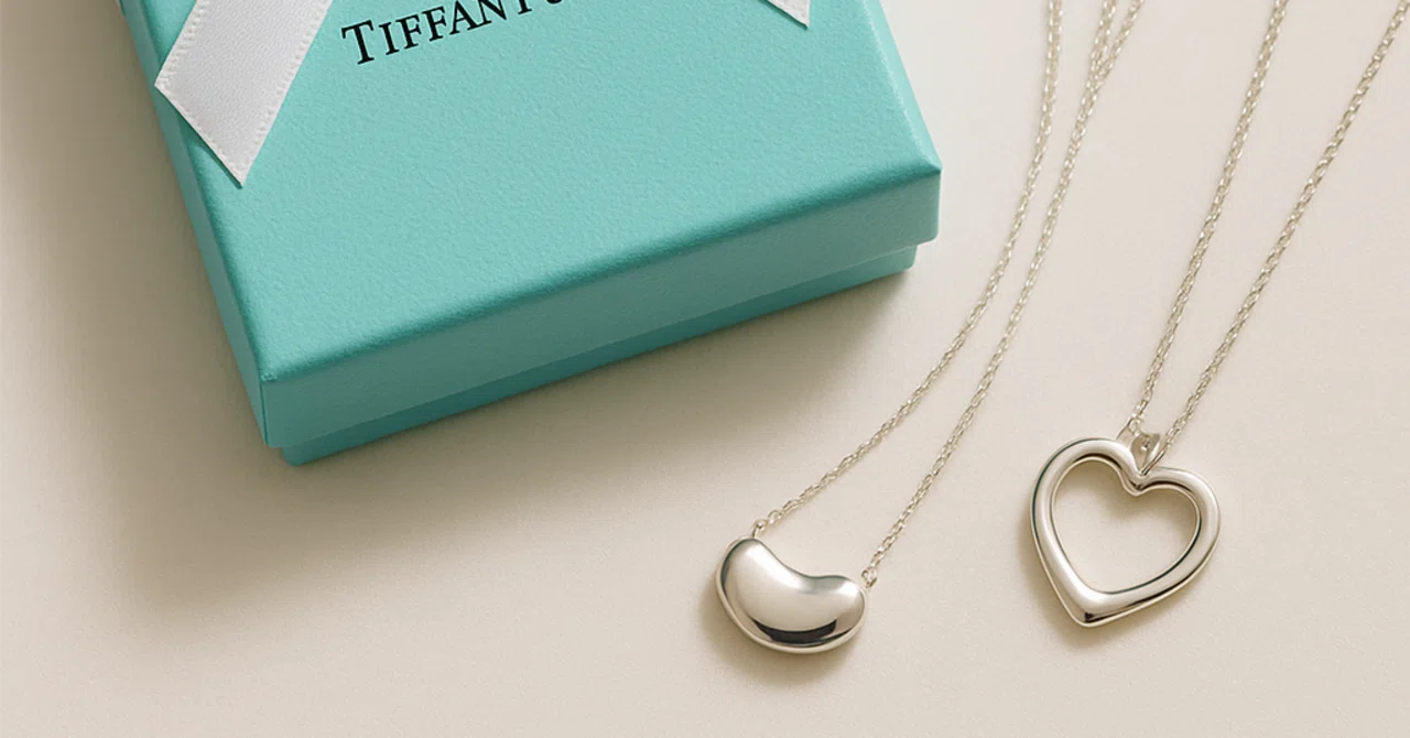 1円~【保管品】Tiffany & Co. ティファニー オープンハート ネックレス 