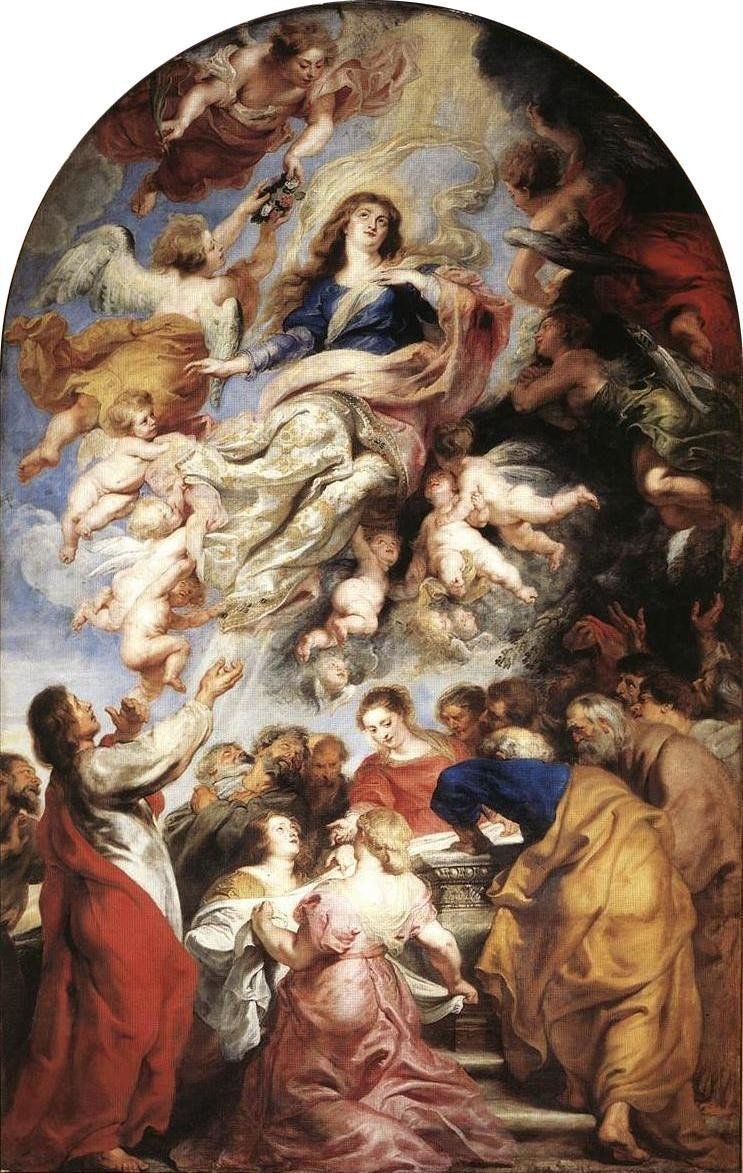 1625『聖母被昇天』（1625年 - 1626年）Baroque_Rubens_Assumption-of-Virgin-3