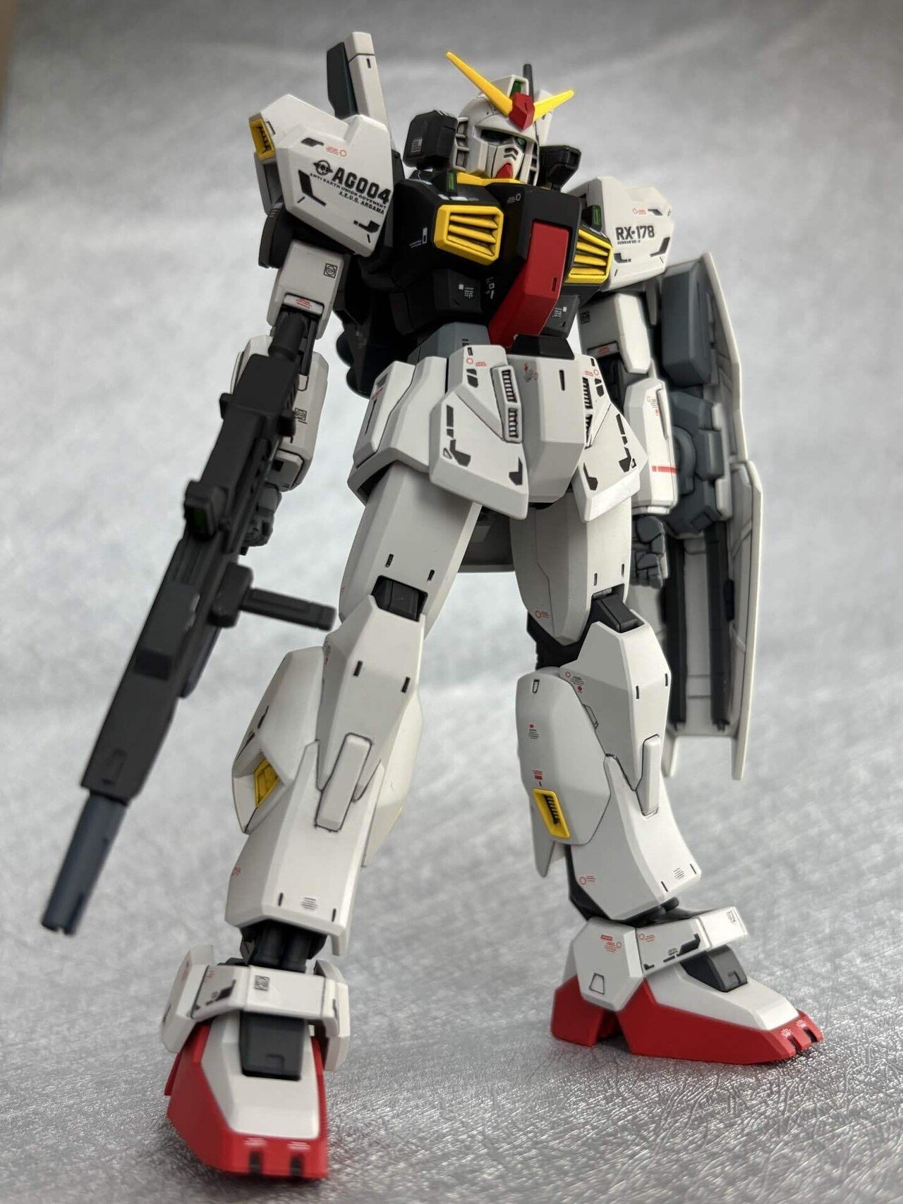 HGUCガンダムmarkⅡ全塗装完成画像｜ぷらもらぼ